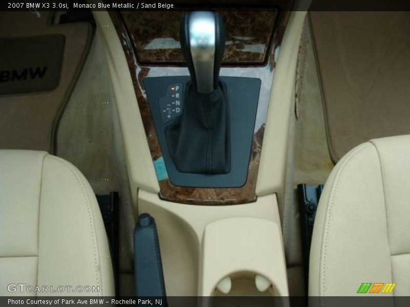 Monaco Blue Metallic / Sand Beige 2007 BMW X3 3.0si