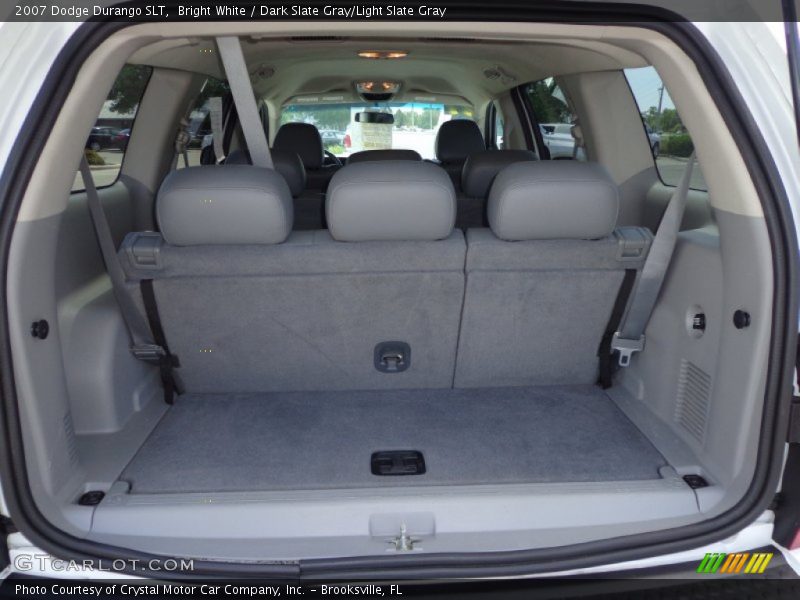 Bright White / Dark Slate Gray/Light Slate Gray 2007 Dodge Durango SLT