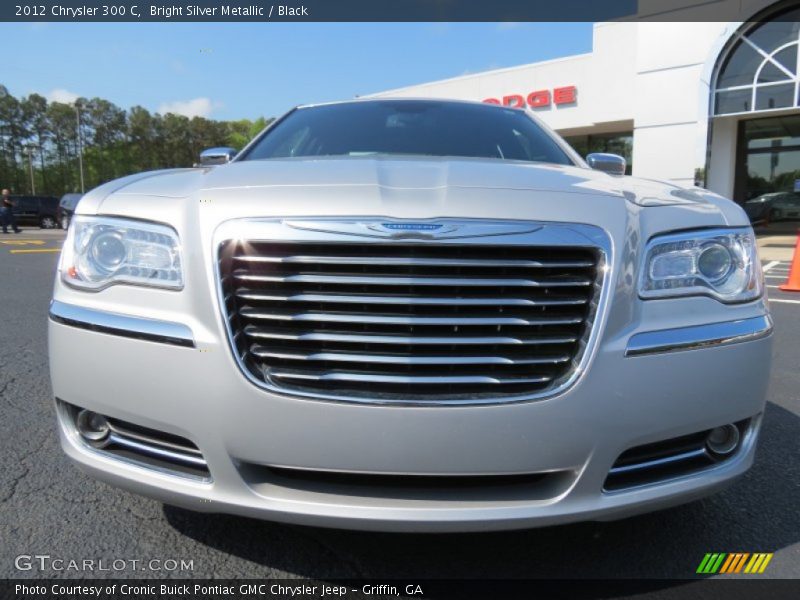 Bright Silver Metallic / Black 2012 Chrysler 300 C