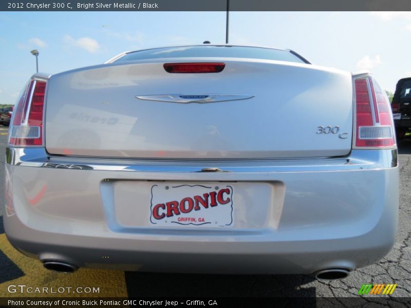 Bright Silver Metallic / Black 2012 Chrysler 300 C