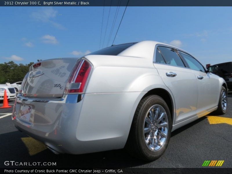 Bright Silver Metallic / Black 2012 Chrysler 300 C