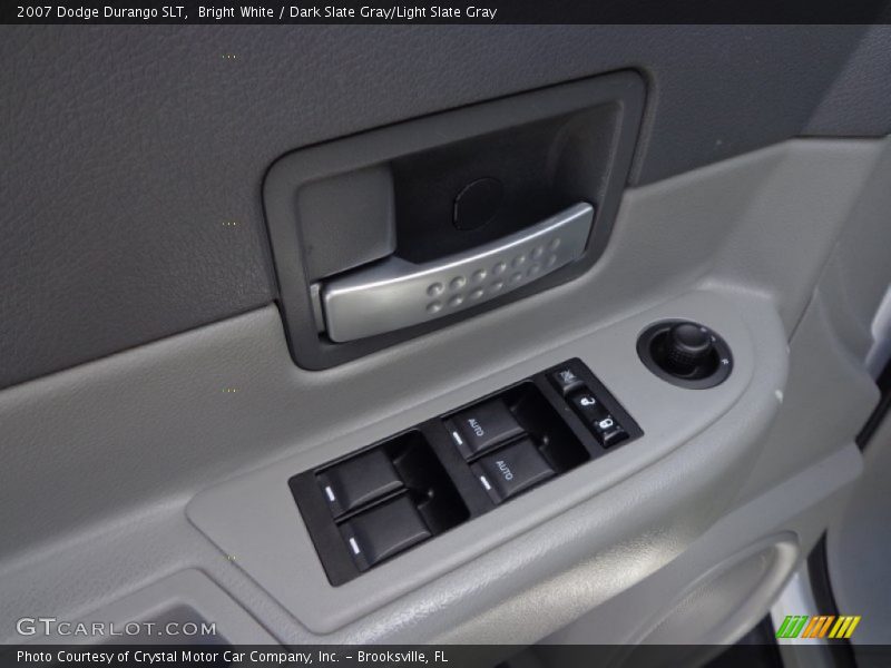 Bright White / Dark Slate Gray/Light Slate Gray 2007 Dodge Durango SLT