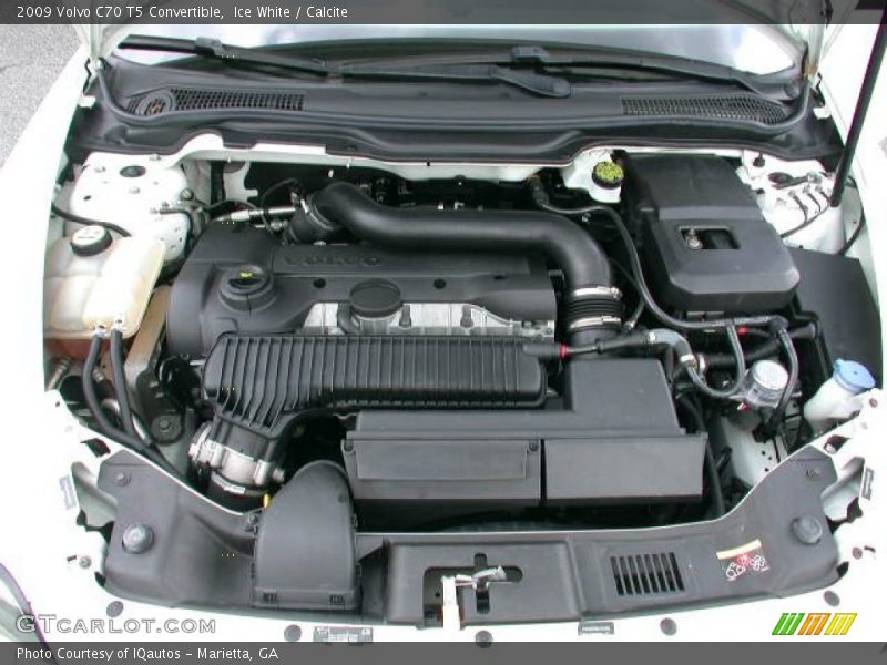  2009 C70 T5 Convertible Engine - 2.5 Liter Turbocharged DOHC 20-Valve VVT 5 Cylinder
