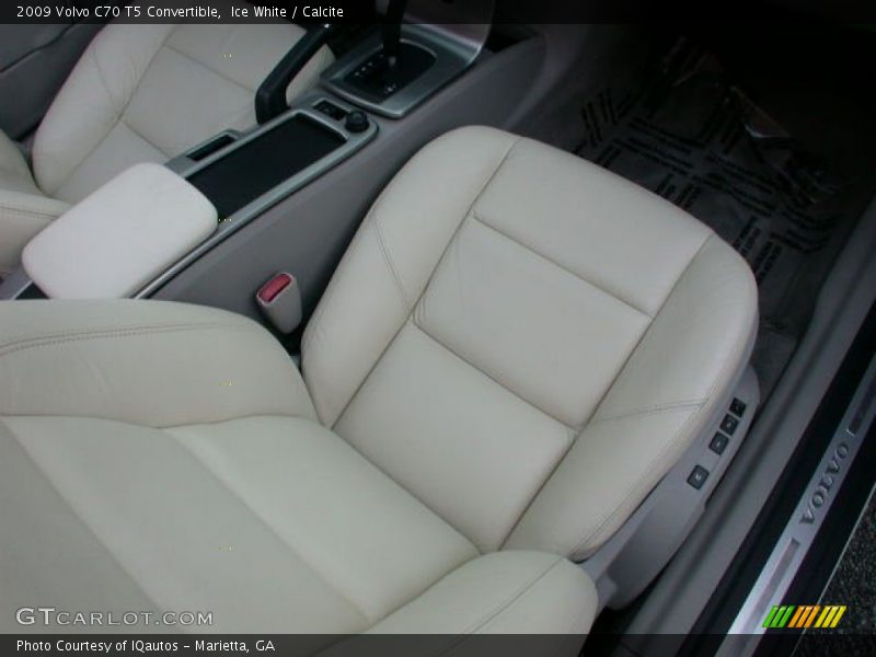 Ice White / Calcite 2009 Volvo C70 T5 Convertible