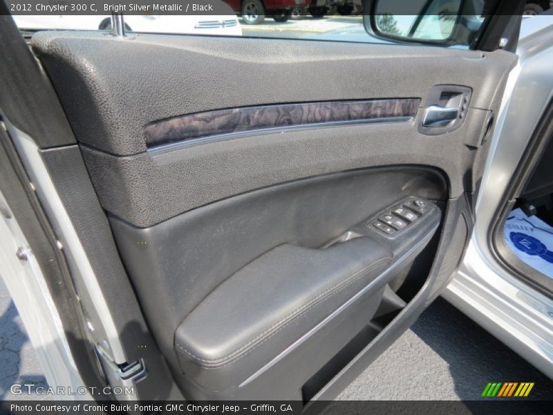 Bright Silver Metallic / Black 2012 Chrysler 300 C