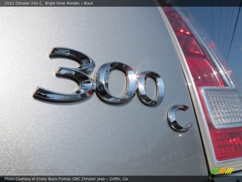 Bright Silver Metallic / Black 2012 Chrysler 300 C
