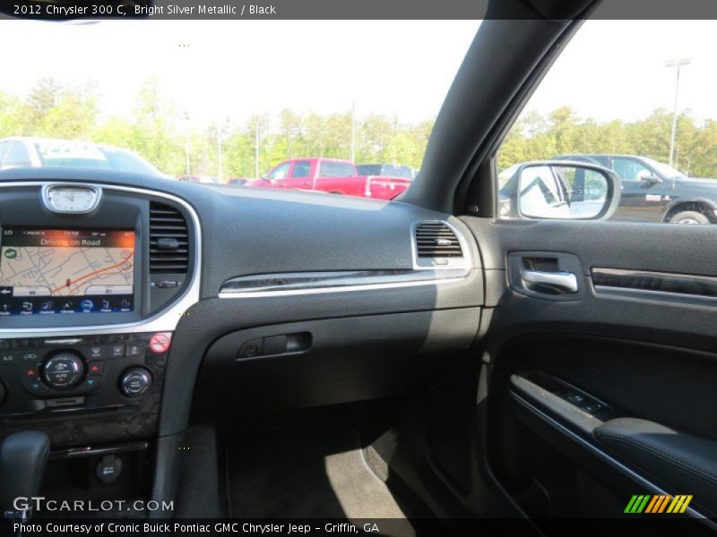 Bright Silver Metallic / Black 2012 Chrysler 300 C