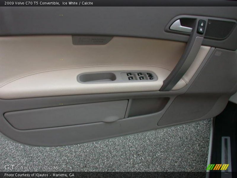 Ice White / Calcite 2009 Volvo C70 T5 Convertible