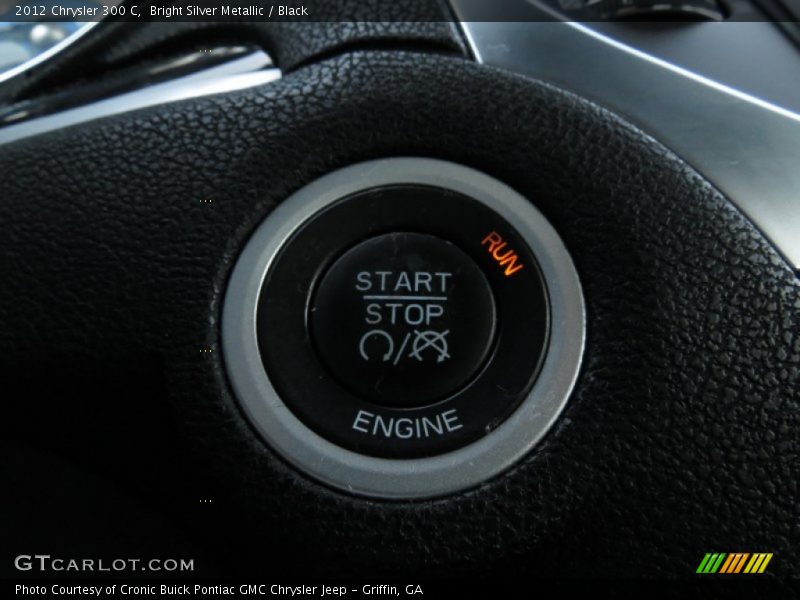 Bright Silver Metallic / Black 2012 Chrysler 300 C