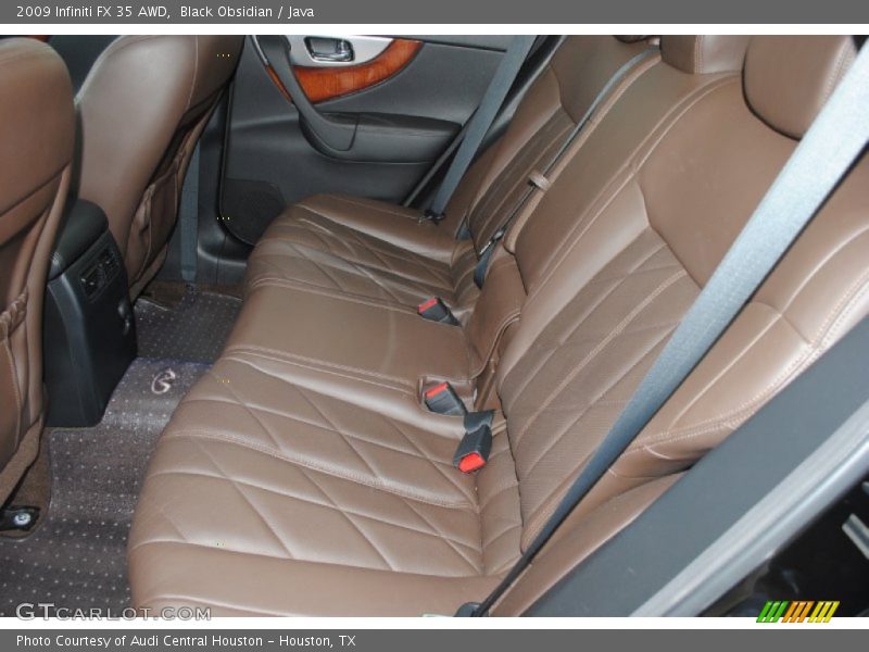 Rear Seat of 2009 FX 35 AWD