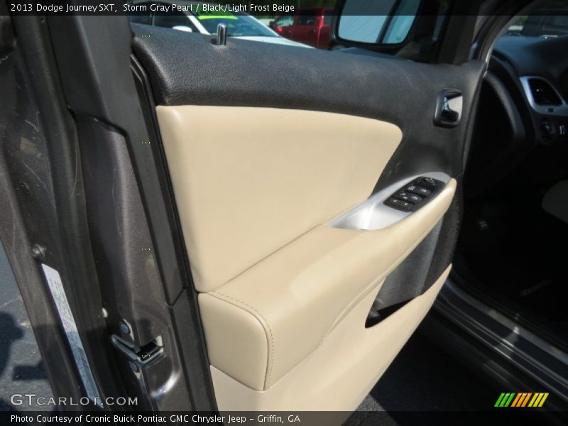 Storm Gray Pearl / Black/Light Frost Beige 2013 Dodge Journey SXT
