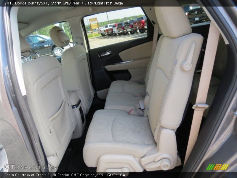 Storm Gray Pearl / Black/Light Frost Beige 2013 Dodge Journey SXT