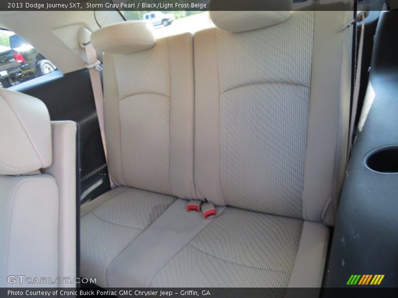 Storm Gray Pearl / Black/Light Frost Beige 2013 Dodge Journey SXT