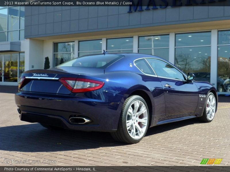 Blu Oceano (Blue Metallic) / Cuoio 2013 Maserati GranTurismo Sport Coupe