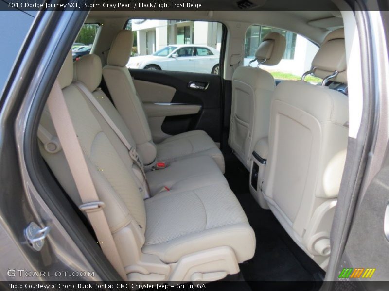 Storm Gray Pearl / Black/Light Frost Beige 2013 Dodge Journey SXT