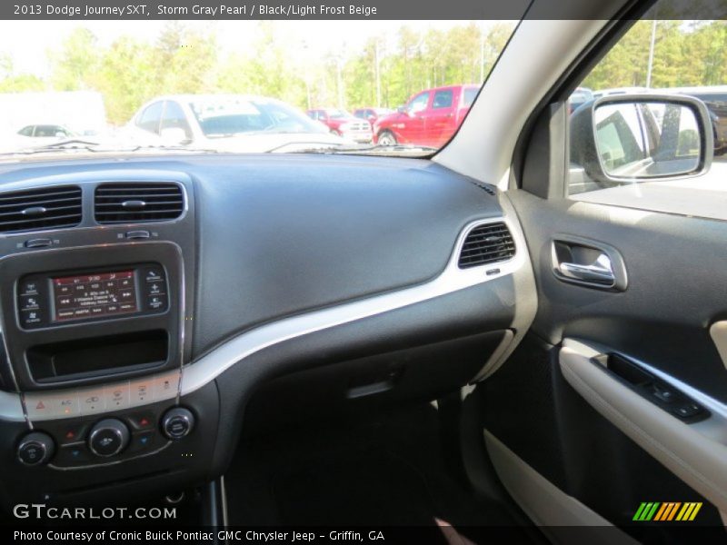 Storm Gray Pearl / Black/Light Frost Beige 2013 Dodge Journey SXT