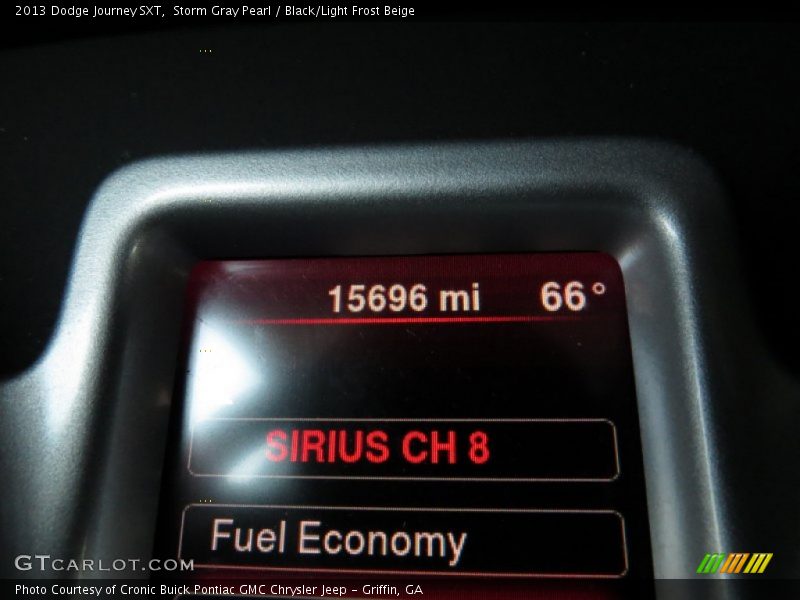 Storm Gray Pearl / Black/Light Frost Beige 2013 Dodge Journey SXT