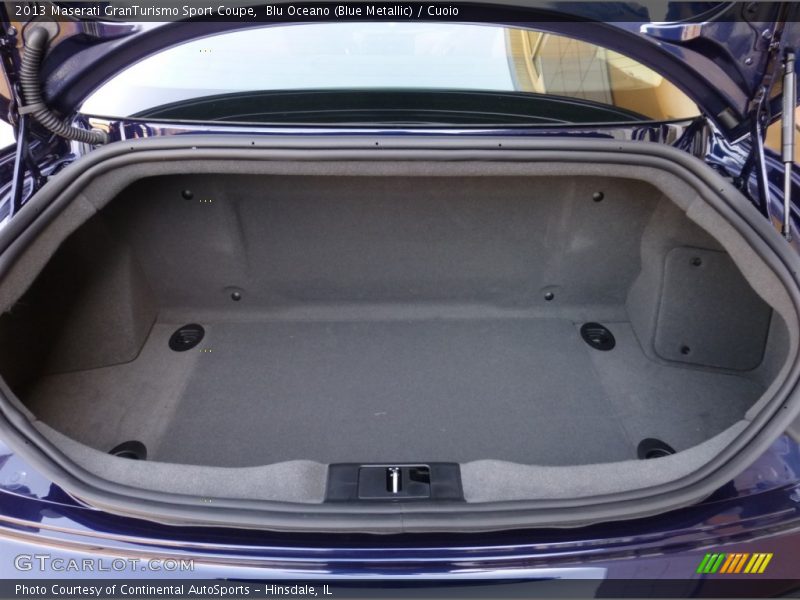  2013 GranTurismo Sport Coupe Trunk