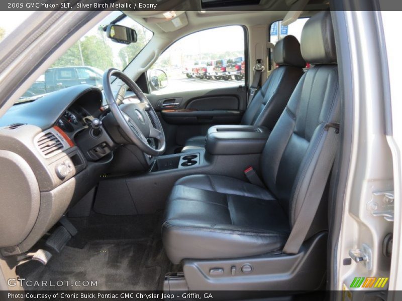 Silver Birch Metallic / Ebony 2009 GMC Yukon SLT