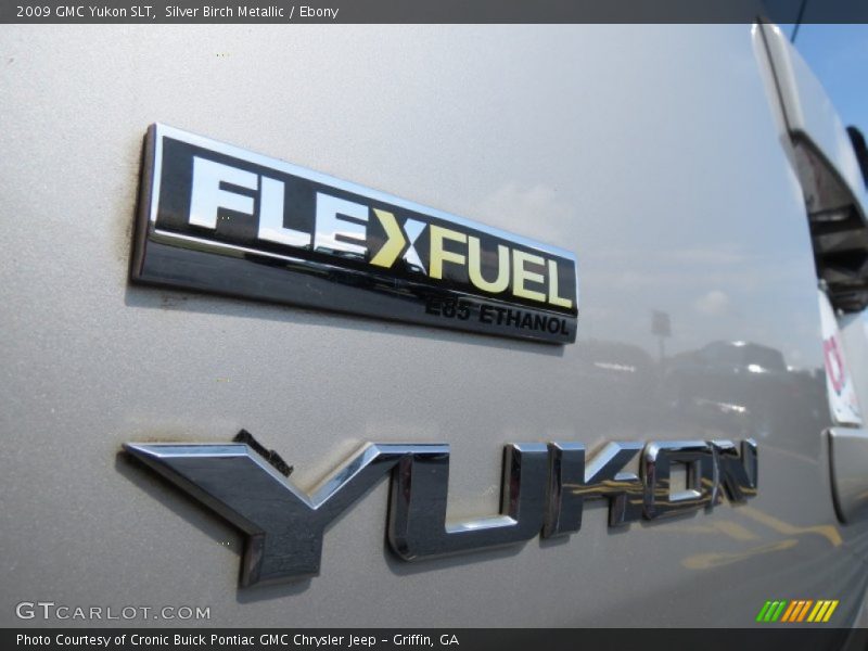 Silver Birch Metallic / Ebony 2009 GMC Yukon SLT