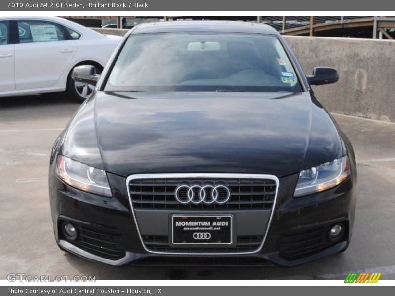 Brilliant Black / Black 2010 Audi A4 2.0T Sedan