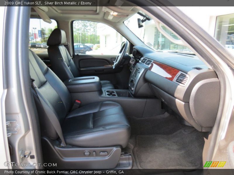 Silver Birch Metallic / Ebony 2009 GMC Yukon SLT