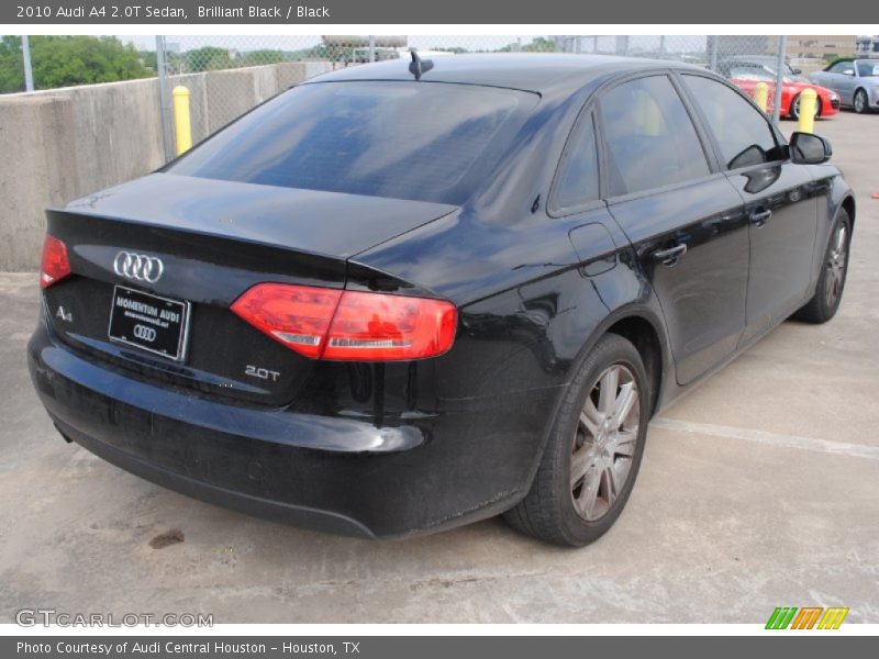 Brilliant Black / Black 2010 Audi A4 2.0T Sedan