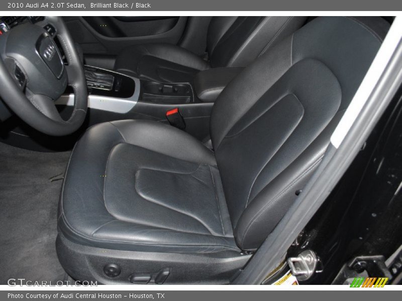 Brilliant Black / Black 2010 Audi A4 2.0T Sedan
