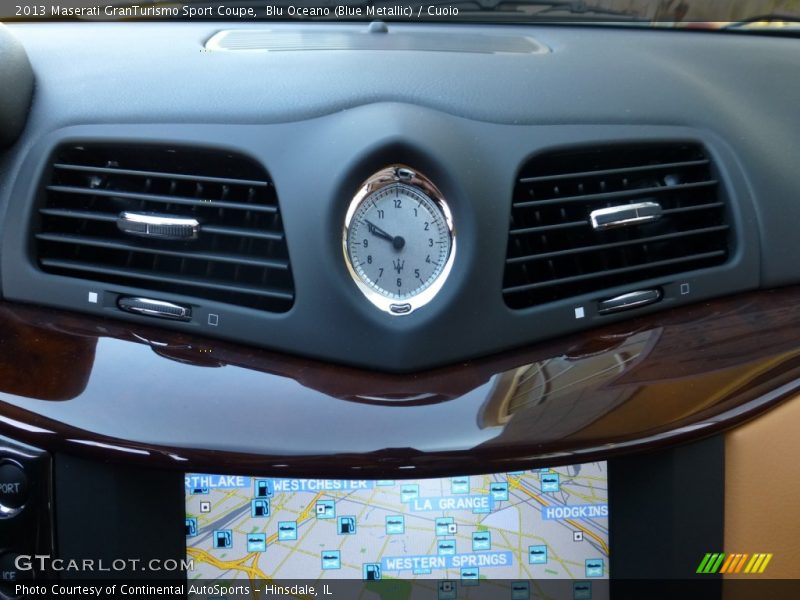 Blu Oceano (Blue Metallic) / Cuoio 2013 Maserati GranTurismo Sport Coupe