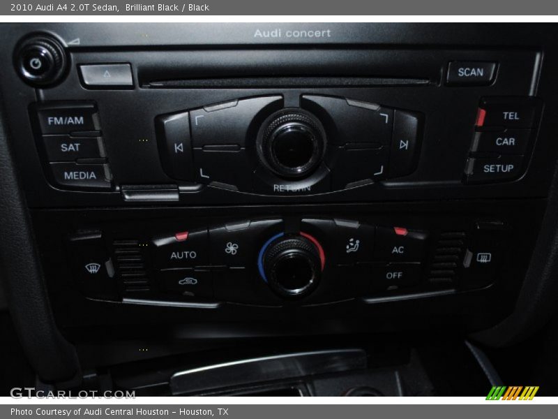 Brilliant Black / Black 2010 Audi A4 2.0T Sedan
