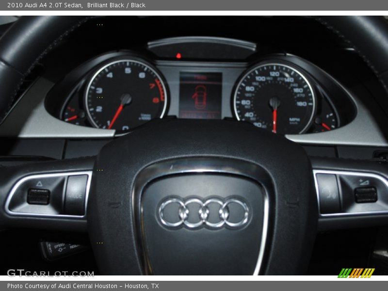 Brilliant Black / Black 2010 Audi A4 2.0T Sedan