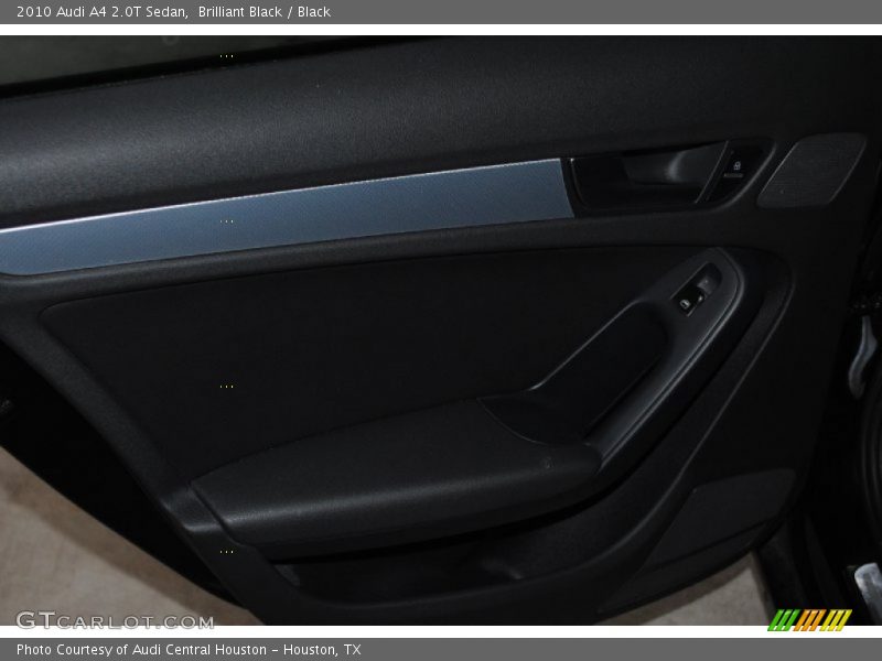 Brilliant Black / Black 2010 Audi A4 2.0T Sedan