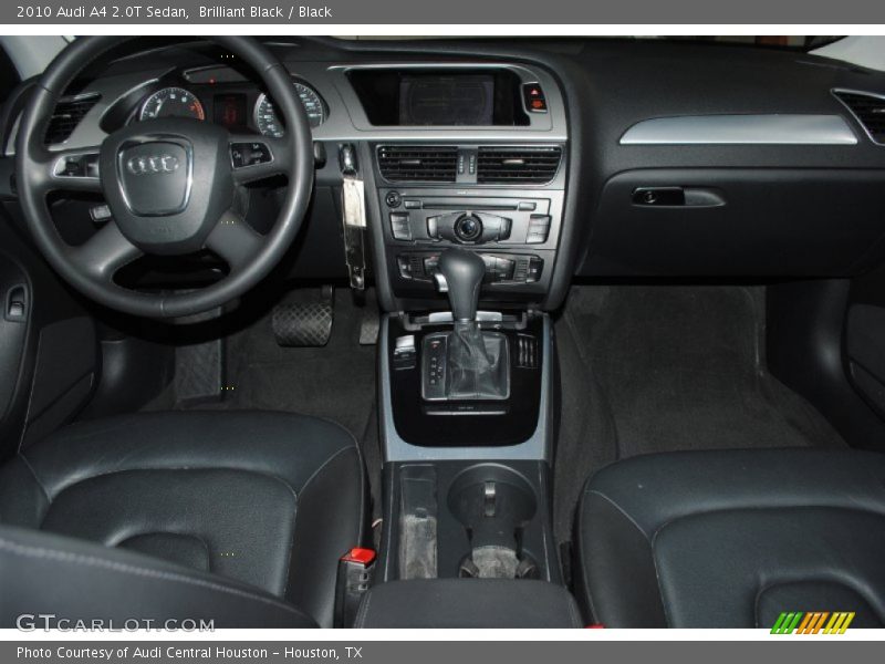 Brilliant Black / Black 2010 Audi A4 2.0T Sedan