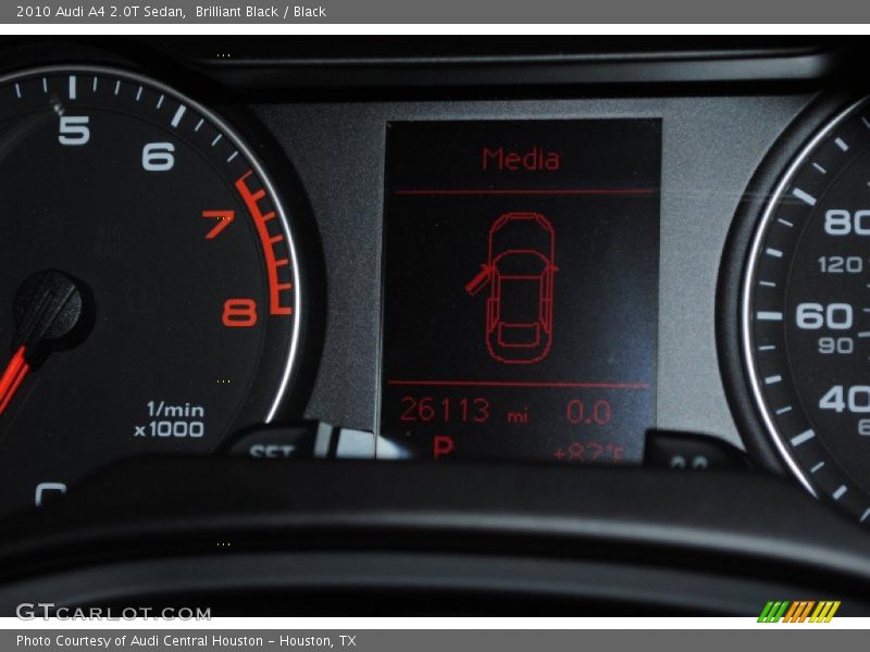 Brilliant Black / Black 2010 Audi A4 2.0T Sedan