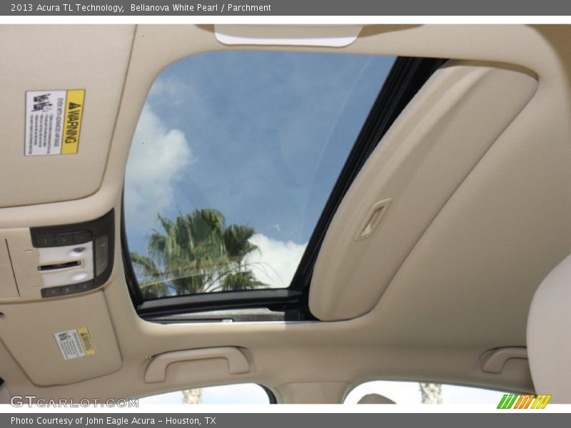 Bellanova White Pearl / Parchment 2013 Acura TL Technology