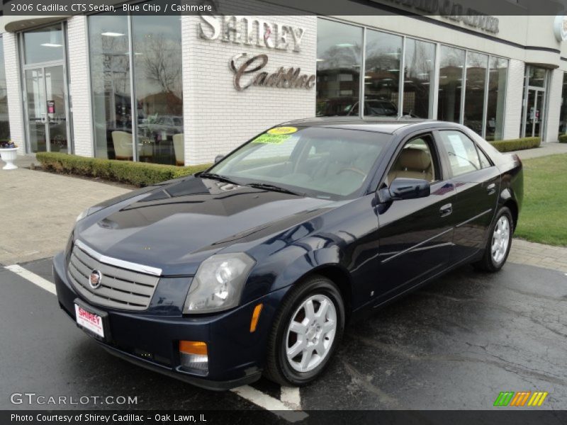 Blue Chip / Cashmere 2006 Cadillac CTS Sedan