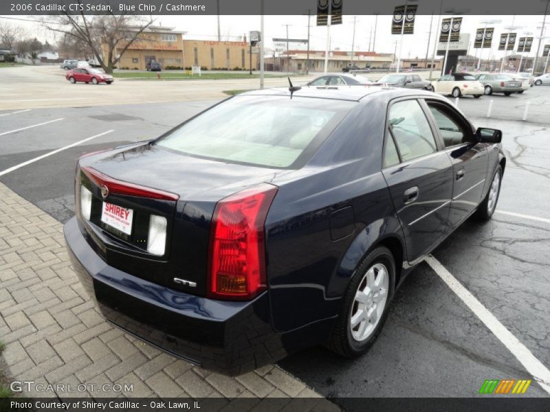 Blue Chip / Cashmere 2006 Cadillac CTS Sedan