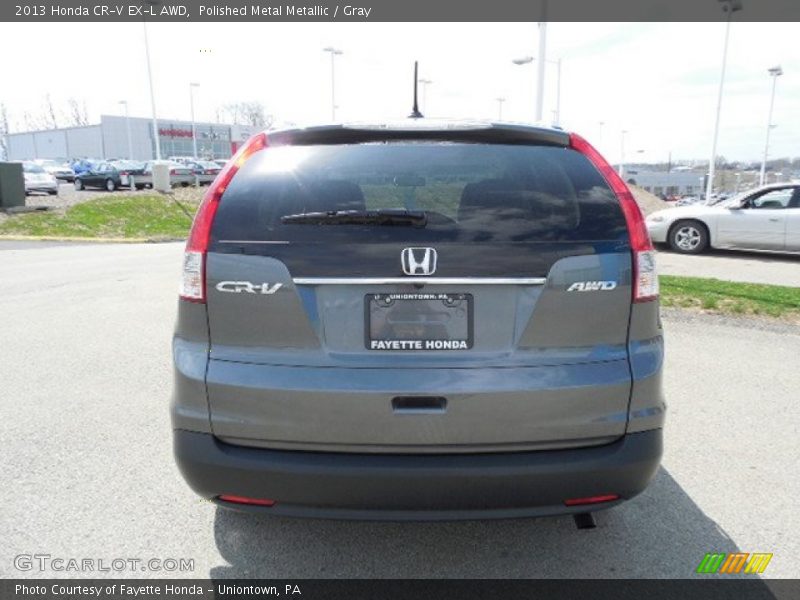 Polished Metal Metallic / Gray 2013 Honda CR-V EX-L AWD