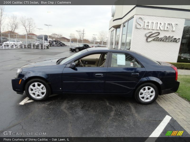 Blue Chip / Cashmere 2006 Cadillac CTS Sedan