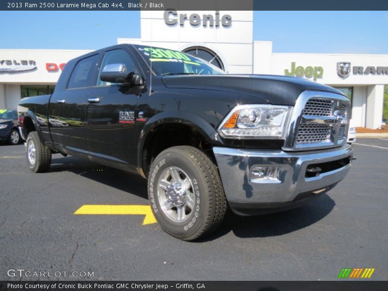 Black / Black 2013 Ram 2500 Laramie Mega Cab 4x4