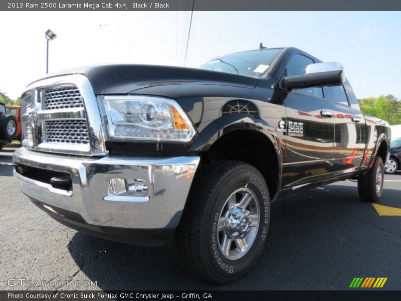 Black / Black 2013 Ram 2500 Laramie Mega Cab 4x4