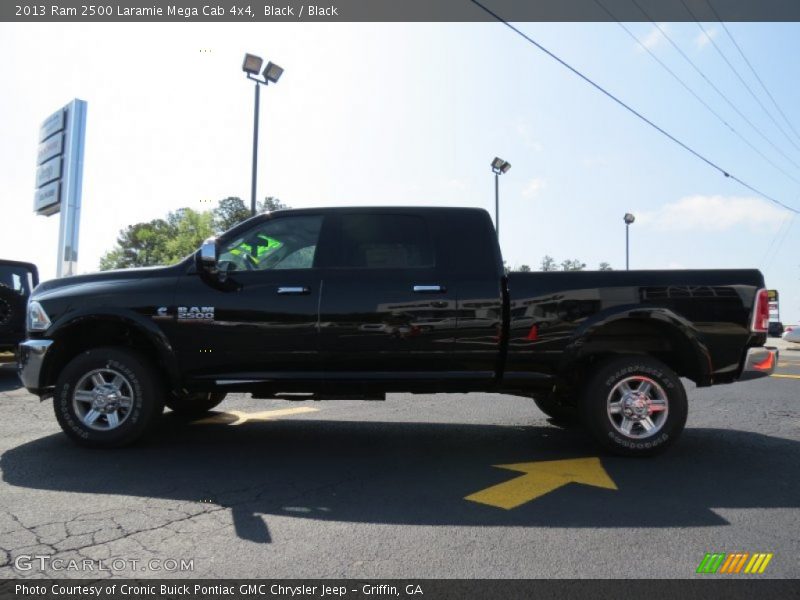 Black / Black 2013 Ram 2500 Laramie Mega Cab 4x4