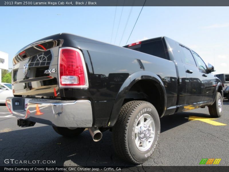 Black / Black 2013 Ram 2500 Laramie Mega Cab 4x4