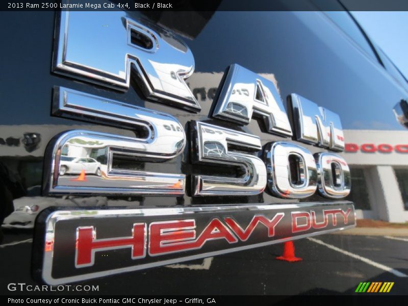 Black / Black 2013 Ram 2500 Laramie Mega Cab 4x4