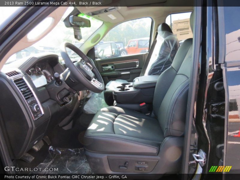 Black / Black 2013 Ram 2500 Laramie Mega Cab 4x4