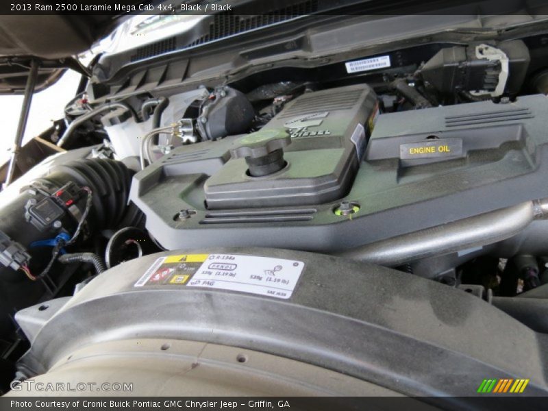 Black / Black 2013 Ram 2500 Laramie Mega Cab 4x4