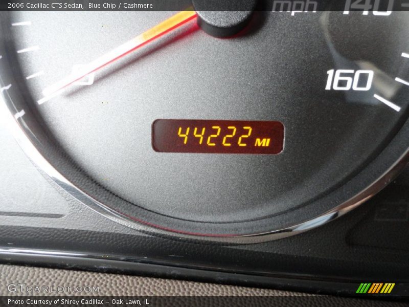 Blue Chip / Cashmere 2006 Cadillac CTS Sedan
