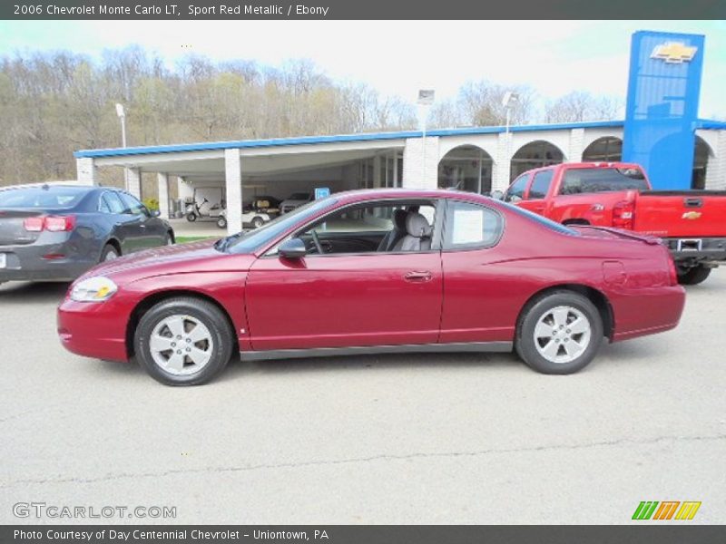 Sport Red Metallic / Ebony 2006 Chevrolet Monte Carlo LT
