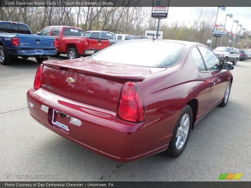 Sport Red Metallic / Ebony 2006 Chevrolet Monte Carlo LT