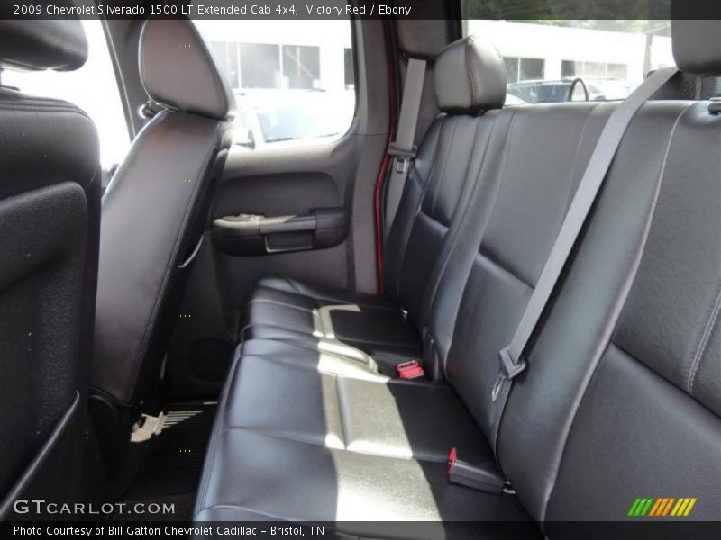 Victory Red / Ebony 2009 Chevrolet Silverado 1500 LT Extended Cab 4x4